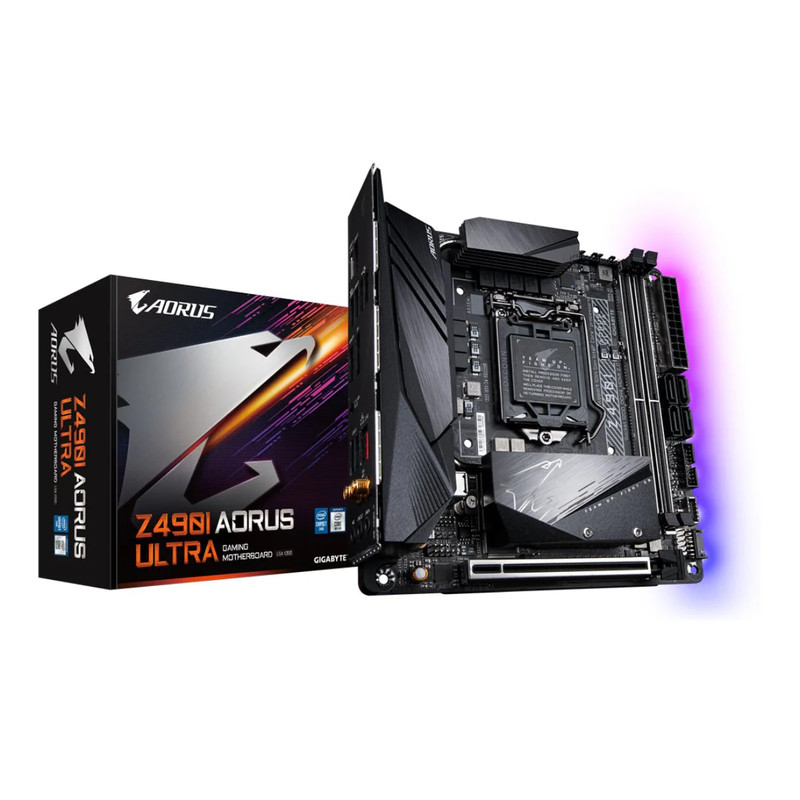Gigabyte Z490I AORUS Ultra Intel Motherboard - اللوحة الأم